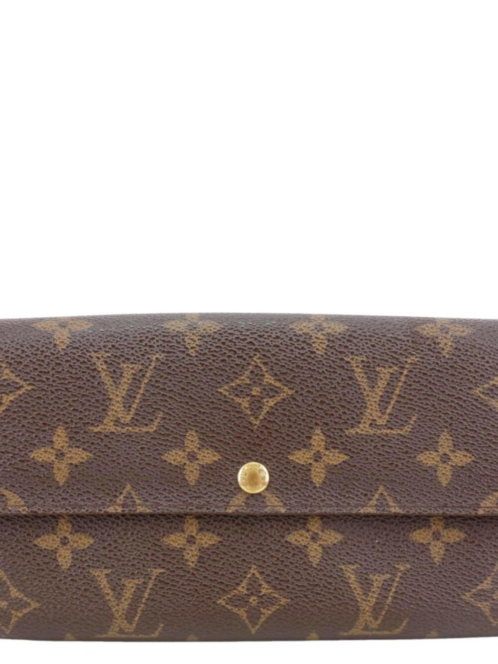 Louis Vuitton  Sarah Vintage Monogram Canvas Wallet Brown